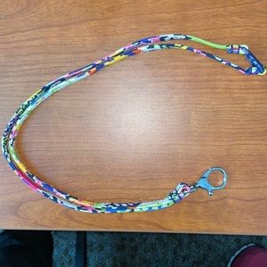 Vera Bradley breakaway lanyard